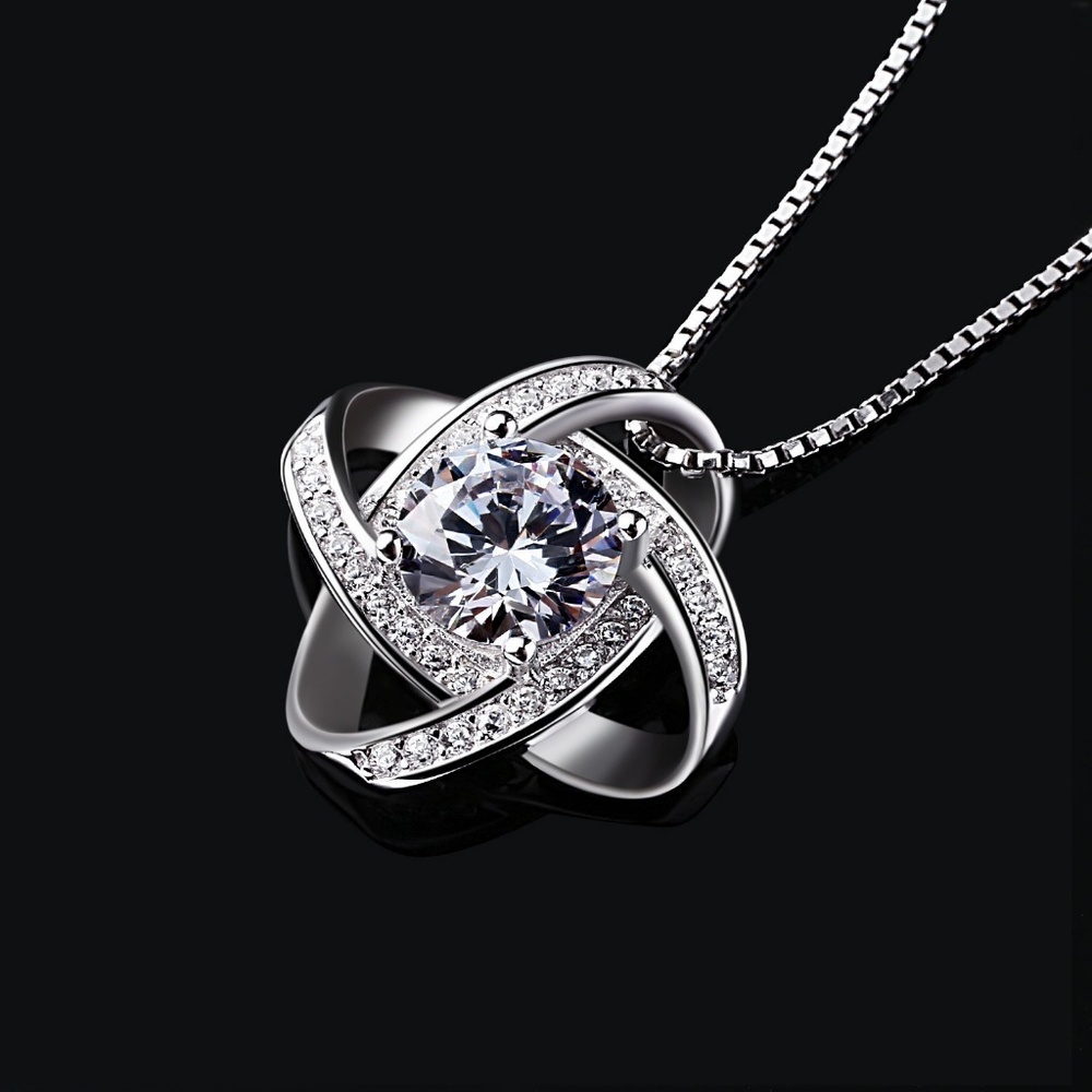 ❤️4 for $20 Sale❤️2018 Best Seller Silver Necklace - Picture 3 of 4
